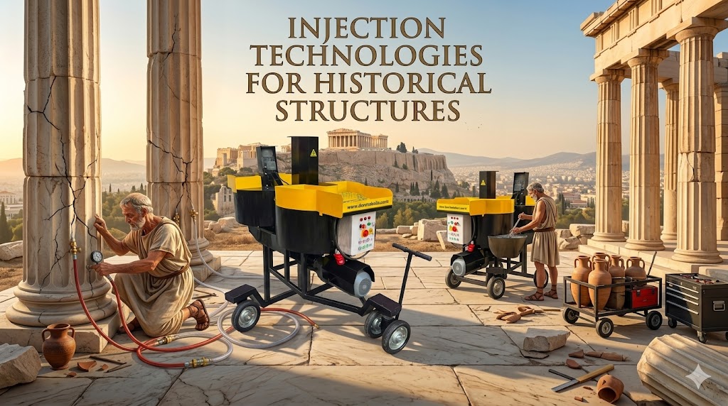 Injection Technologies and Principles of Application in the Strengthening of Historical Structures